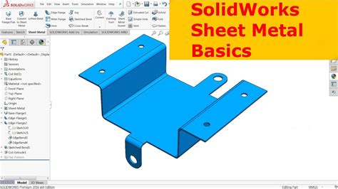 solidworks sheet metal add in|solidworks sheet metal examples.